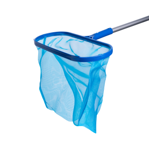 Сачок Vommy Classic XL для бассейна разборный, глубокий, со складной 4 секционной ручкой для чистки (уборки) листьев, насекомых, пуха с поверхности воды чана, купели
